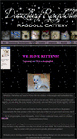 Mobile Screenshot of dazzlingragdolls.com